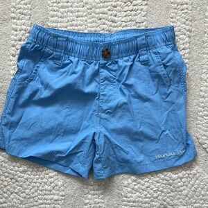 Properly tied boys mallard shorts